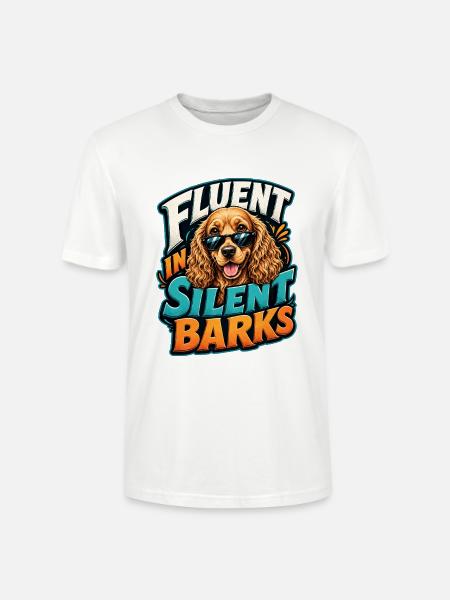 Englischer Cocker Spaniel - Stanley/Stella Unisex Bio-T-Shirt CRAFTER - Weiß