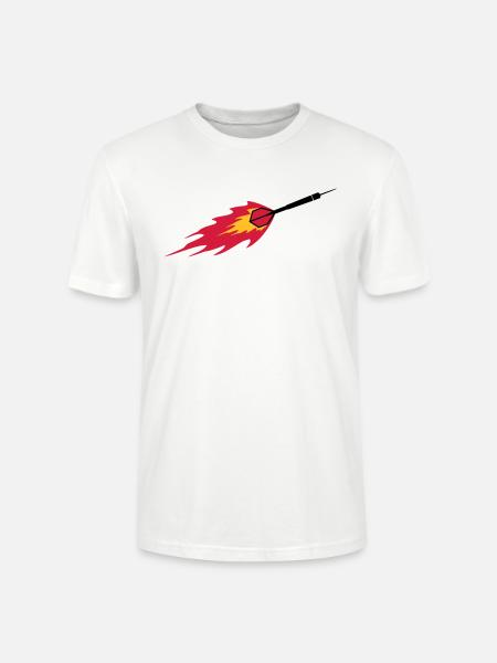 Dart Fire - T-shirt bio CRAFTER Stanley Stella Unisexe - blanc