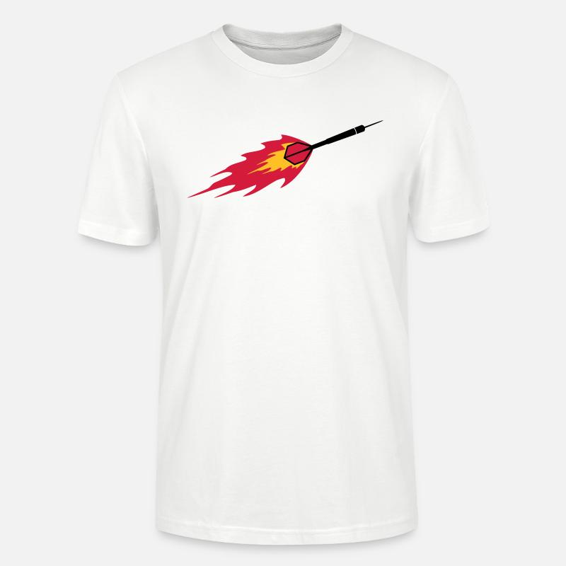 Dart Fire - T-shirt bio CRAFTER Stanley Stella Unisexe - blanc