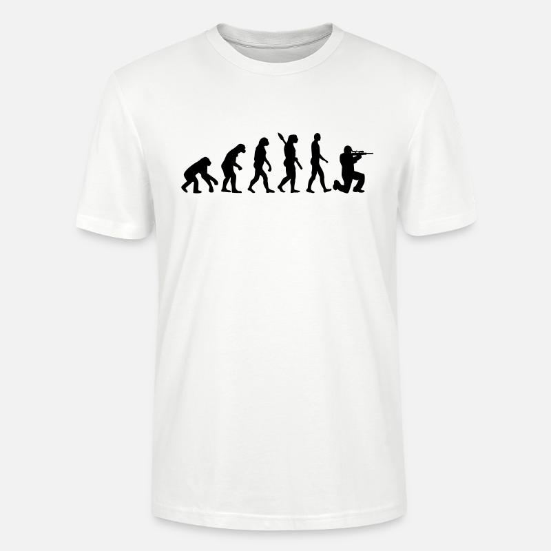 Evolution Airsoft - T-shirt bio CRAFTER Stanley Stella Unisexe - blanc