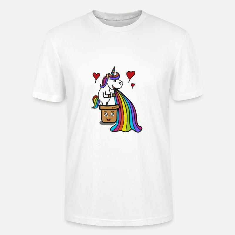 Mr. Cacaful - Stanley/Stella Unisex Bio-T-Shirt CRAFTER - Weiß