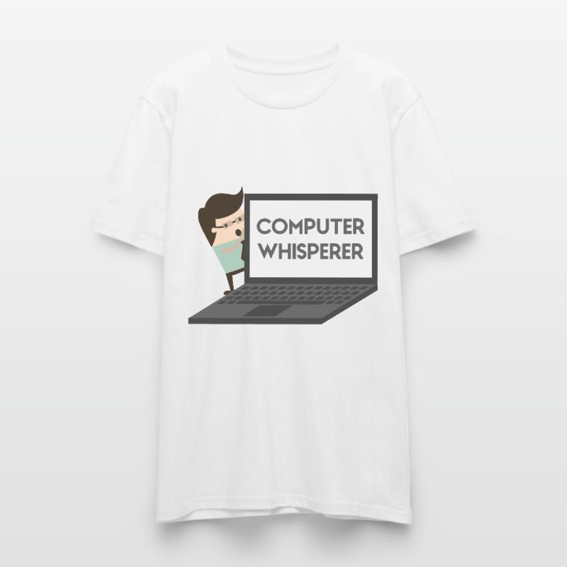 Computer Whisperer Programmierer Informatiker Stanley/Stella Unisex Bio-T-Shirt CRAFTER