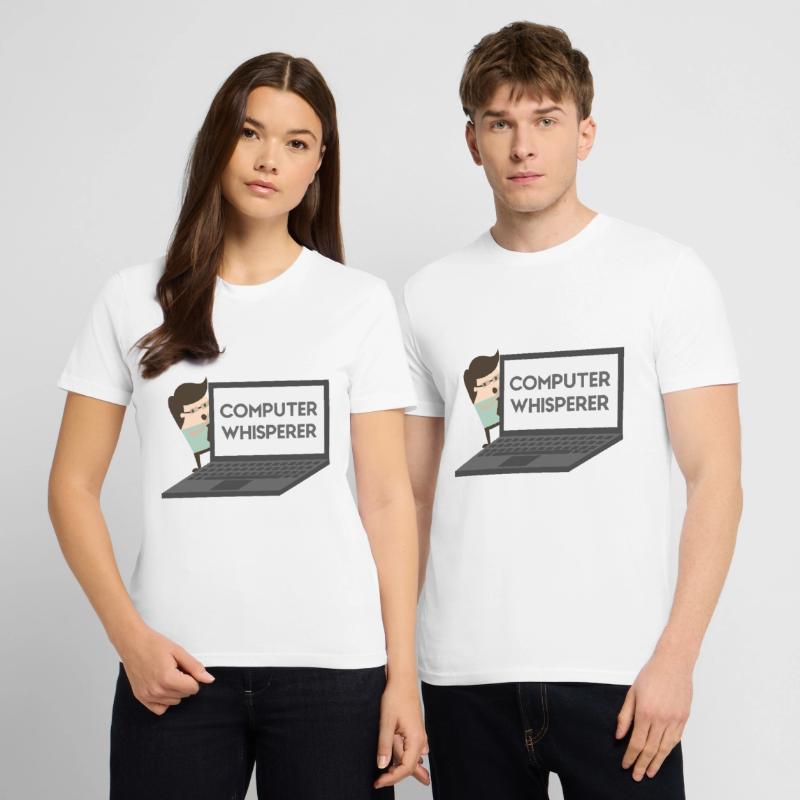 Computer Whisperer Programmierer Informatiker Stanley/Stella Unisex Bio-T-Shirt CRAFTER
