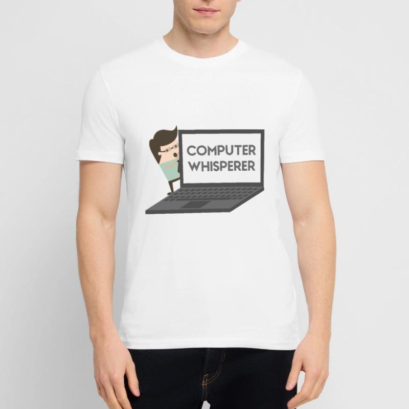 Computer Whisperer Programmierer Informatiker Stanley/Stella Unisex Bio-T-Shirt CRAFTER