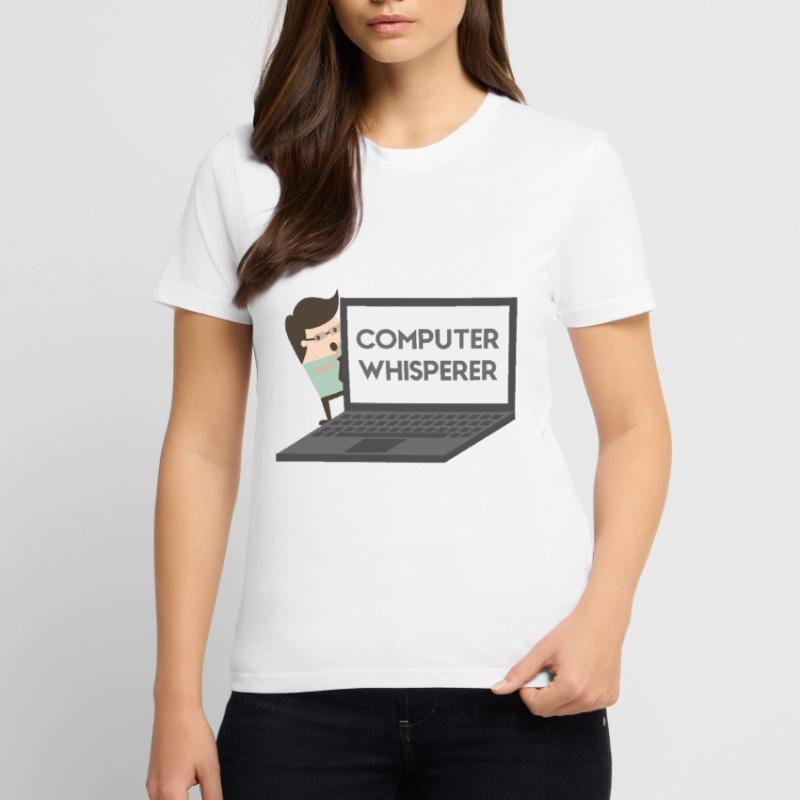 Computer Whisperer Programmierer Informatiker Stanley/Stella Unisex Bio-T-Shirt CRAFTER