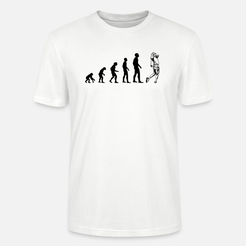 Evolution Golf - Stanley/Stella CRAFTER Unisex Organic T-Shirt - white