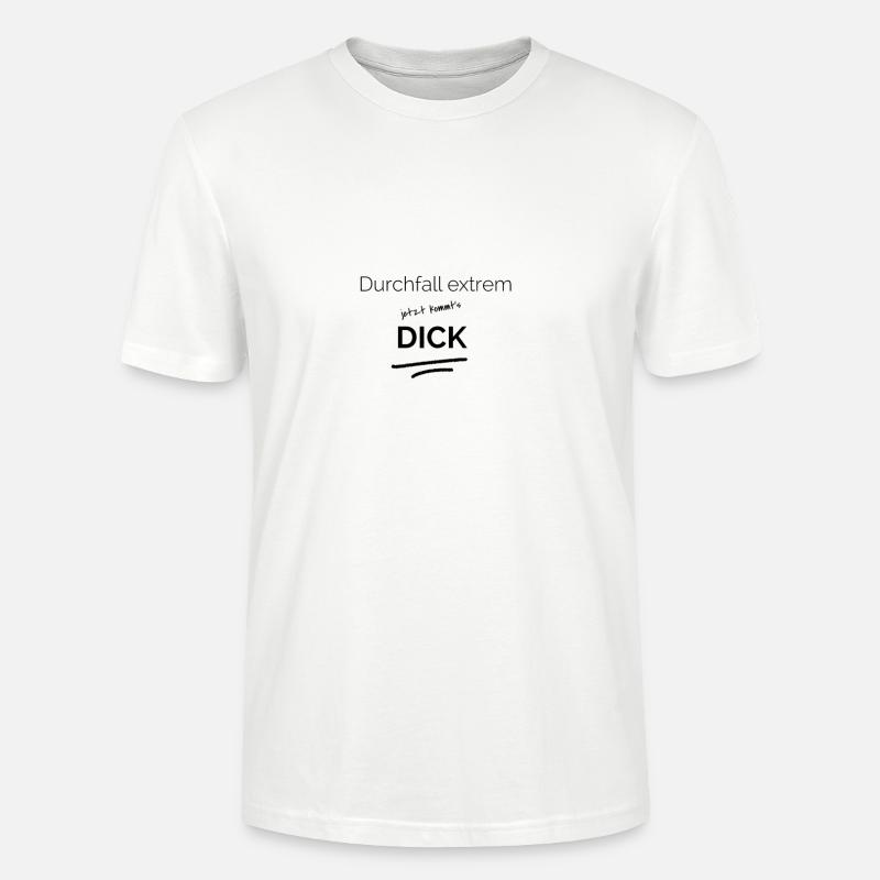 Durchfall - Stanley/Stella Unisex Bio-T-Shirt CRAFTER - Weiß