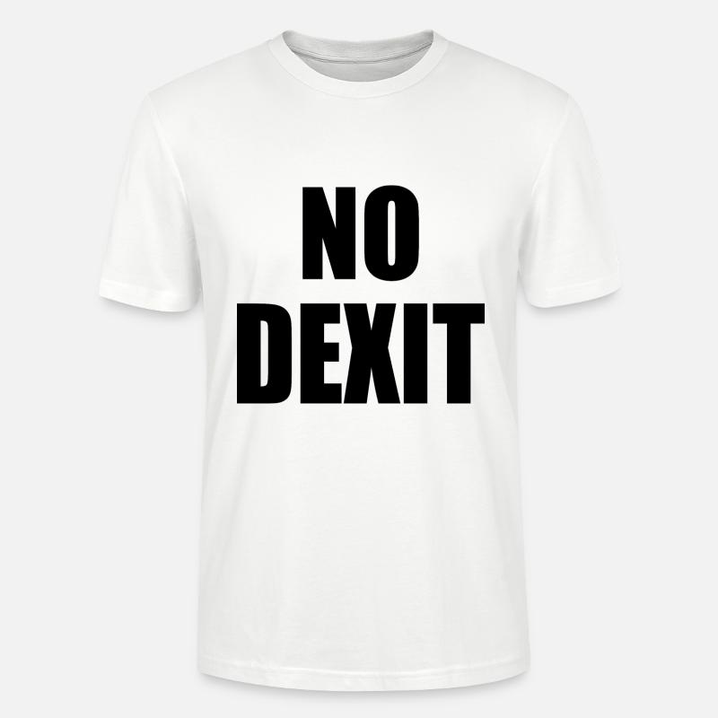 No dexit - Stanley/Stella Unisex Bio-T-Shirt CRAFTER - Weiß