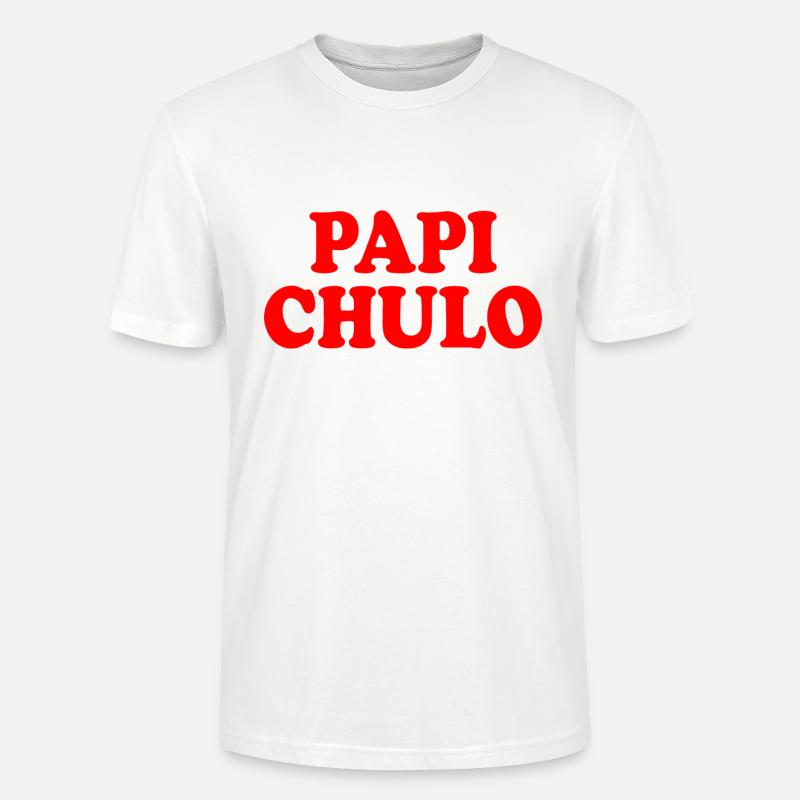 Papi chulo - Stanley/Stella Unisex Bio-T-Shirt CRAFTER - Weiß