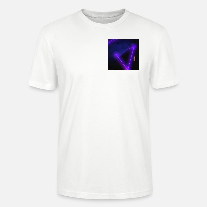 Purple Feeling #2 - Stanley/Stella Unisex Bio-T-Shirt CRAFTER - Weiß
