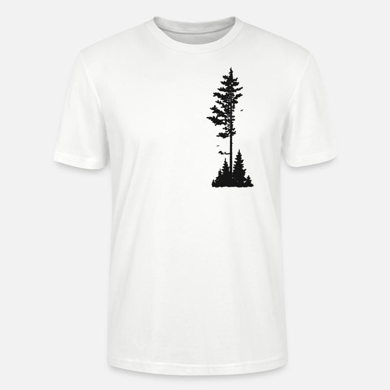 Den Wald erhalten - Stanley/Stella Unisex Bio-T-Shirt CRAFTER - Weiß
