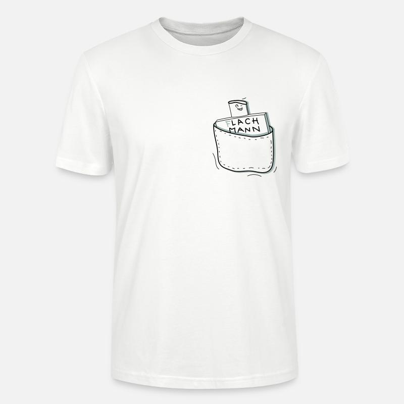 Junggeselle Lach Mann - Stanley/Stella Unisex Bio-T-Shirt CRAFTER - Weiß