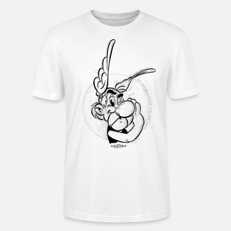 Asterix & Obelix Der Gallier - Stanley/Stella Unisex Bio-T-Shirt CRAFTER - Weiß