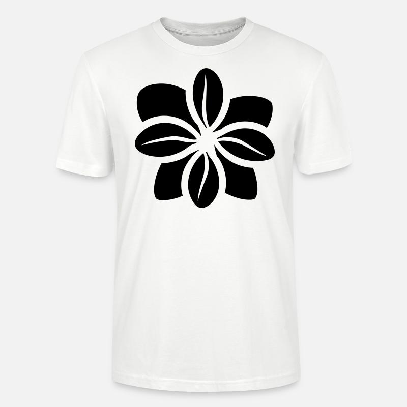Blume - Stanley/Stella Unisex Bio-T-Shirt CRAFTER - Weiß