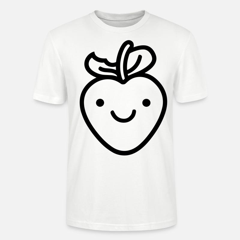 fraise - T-shirt bio CRAFTER Stanley Stella Unisexe - blanc