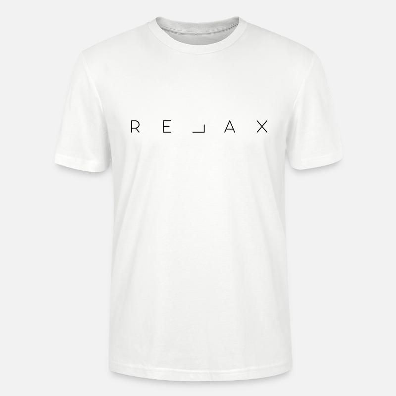 SE DÉTENDRE - T-shirt bio CRAFTER Stanley Stella Unisexe - blanc