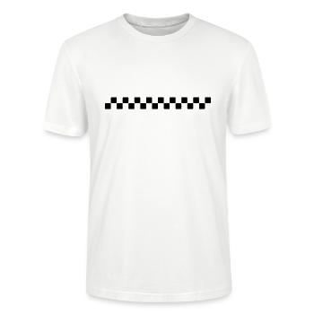 contrôles de ska 1 - T-shirt bio CRAFTER Stanley Stella Unisexe - blanc - Devant - Alina (178cm) & Michal (187cm)
