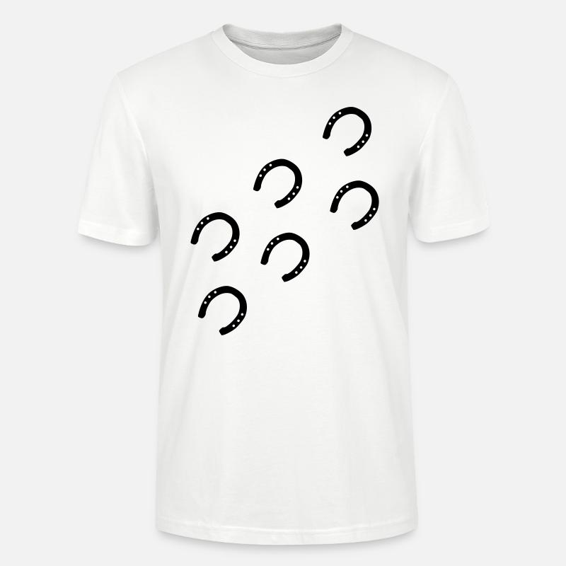 Cheval - T-shirt bio CRAFTER Stanley Stella Unisexe - blanc