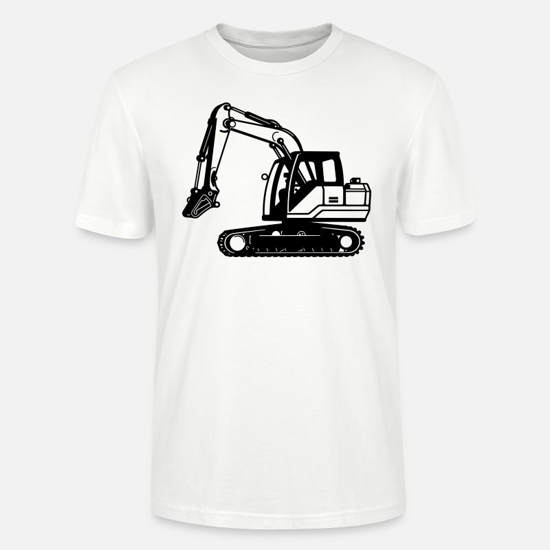 peleteuse - T-shirt bio CRAFTER Stanley Stella Unisexe - blanc