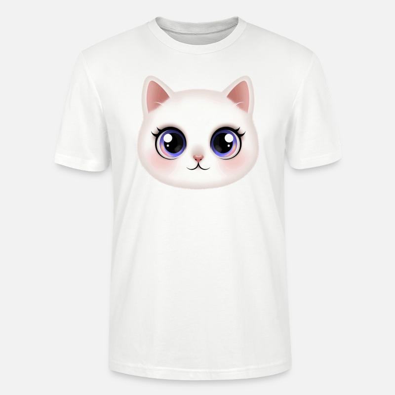 Kätzchen 😻 - Stanley/Stella Unisex Bio-T-Shirt CRAFTER - Weiß