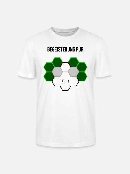 Begeisterung pur - Stanley/Stella Unisex Bio-T-Shirt CRAFTER - Weiß
