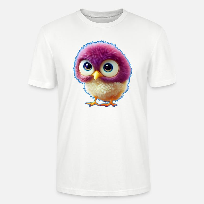 Poussins 2 - T-shirt bio CRAFTER Stanley Stella Unisexe - blanc