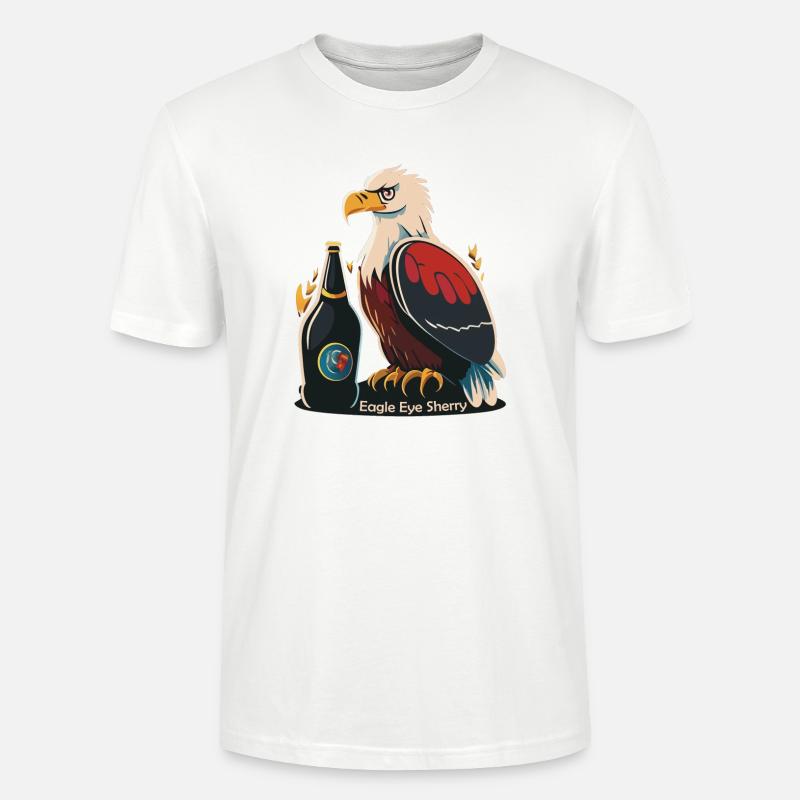 Eagle Eye Sherry - Stanley/Stella Unisex Bio-T-Shirt CRAFTER - Weiß