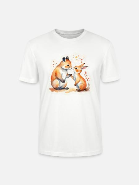Tierliebe - Stanley/Stella Unisex Bio-T-Shirt CRAFTER - Weiß