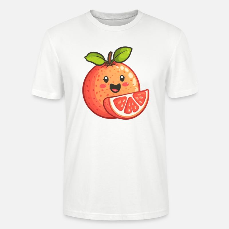 Pamplemousse - T-shirt bio CRAFTER Stanley Stella Unisexe - blanc