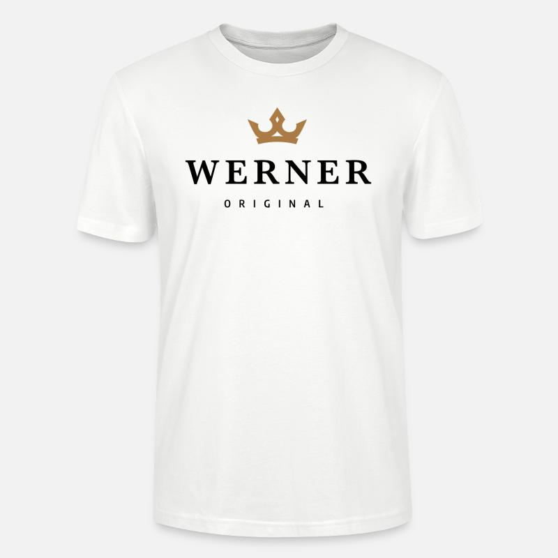 Werner - T-shirt bio CRAFTER Stanley Stella Unisexe - blanc