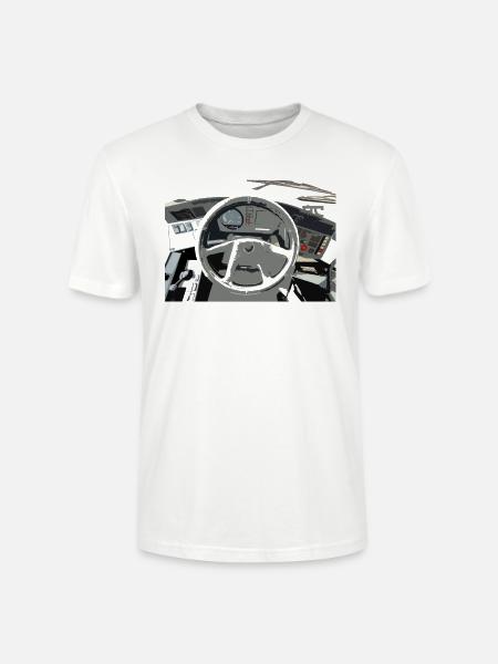 Dashboard T Shirt - Stanley/Stella CRAFTER Unisex Organic T-Shirt - white