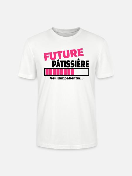 future patissiere - T-shirt bio CRAFTER Stanley Stella Unisexe - blanc