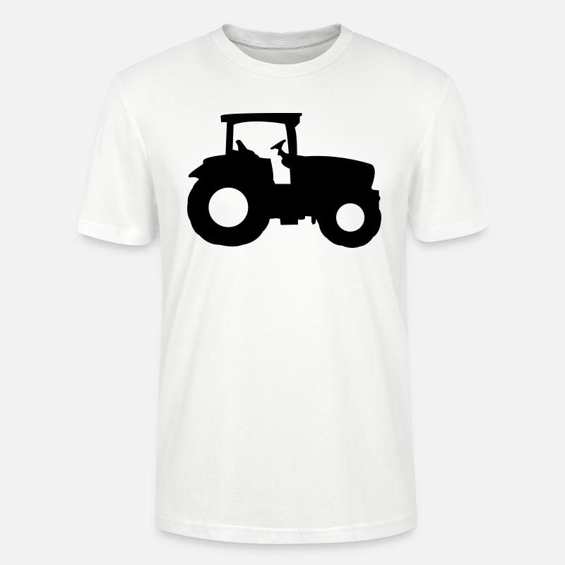 traktor1 - Stanley/Stella Unisex Bio-T-Shirt CRAFTER - Weiß