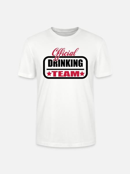 team drinking - Stanley/Stella Unisex Bio-T-Shirt CRAFTER - Weiß