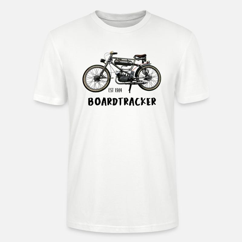 Simson SR2 Bordtracker - Stanley/Stella Unisex Bio-T-Shirt CRAFTER - Weiß