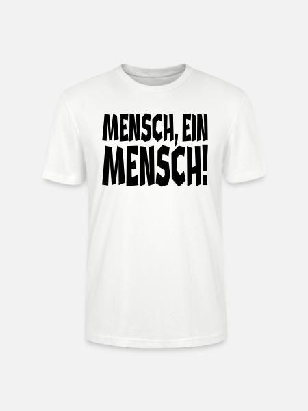 Ein Mensch - Stanley/Stella Unisex Bio-T-Shirt CRAFTER - Weiß