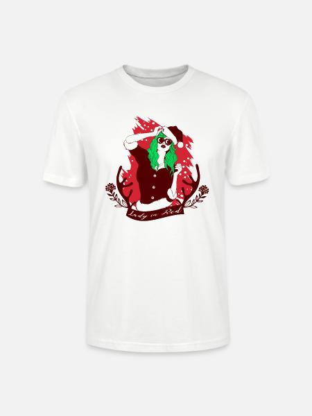 Weihnachts wunschzettel damen Weihnachtsmann - Stanley/Stella Unisex Bio-T-Shirt CRAFTER - Weiß