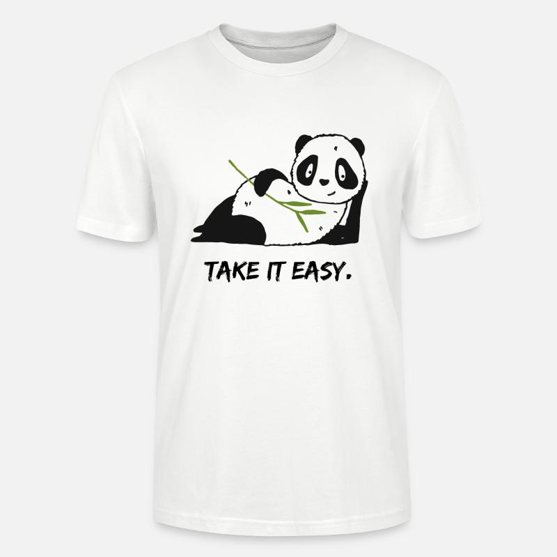 Take it easy. - Stanley/Stella Unisex Bio-T-Shirt CRAFTER - Weiß