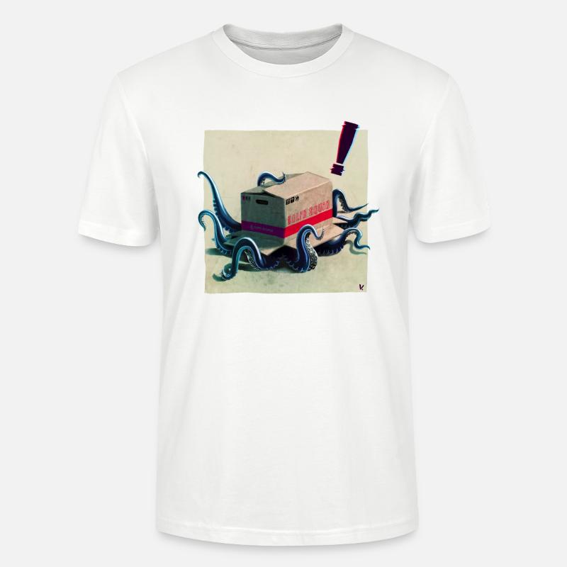 Metal Squid Solid - T-shirt bio CRAFTER Stanley Stella Unisexe - blanc