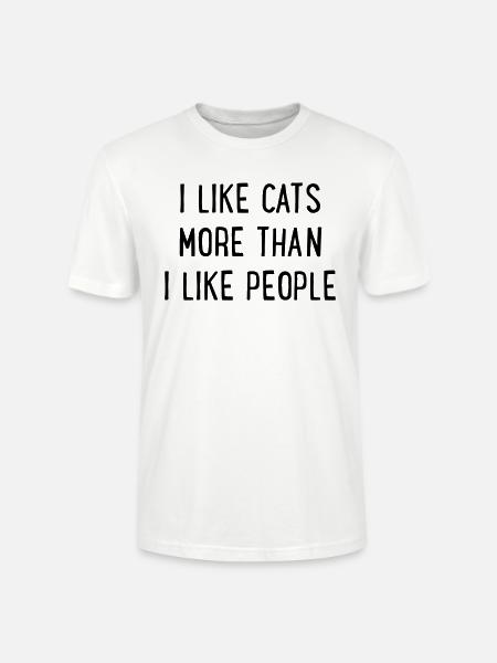 Feline - Stanley/Stella CRAFTER Unisex Organic T-Shirt - white