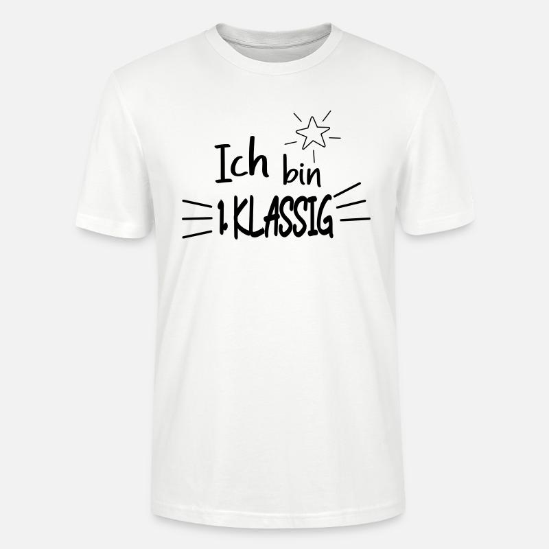 Ich bin 1 Klassig - Stanley/Stella Unisex Bio-T-Shirt CRAFTER - Weiß