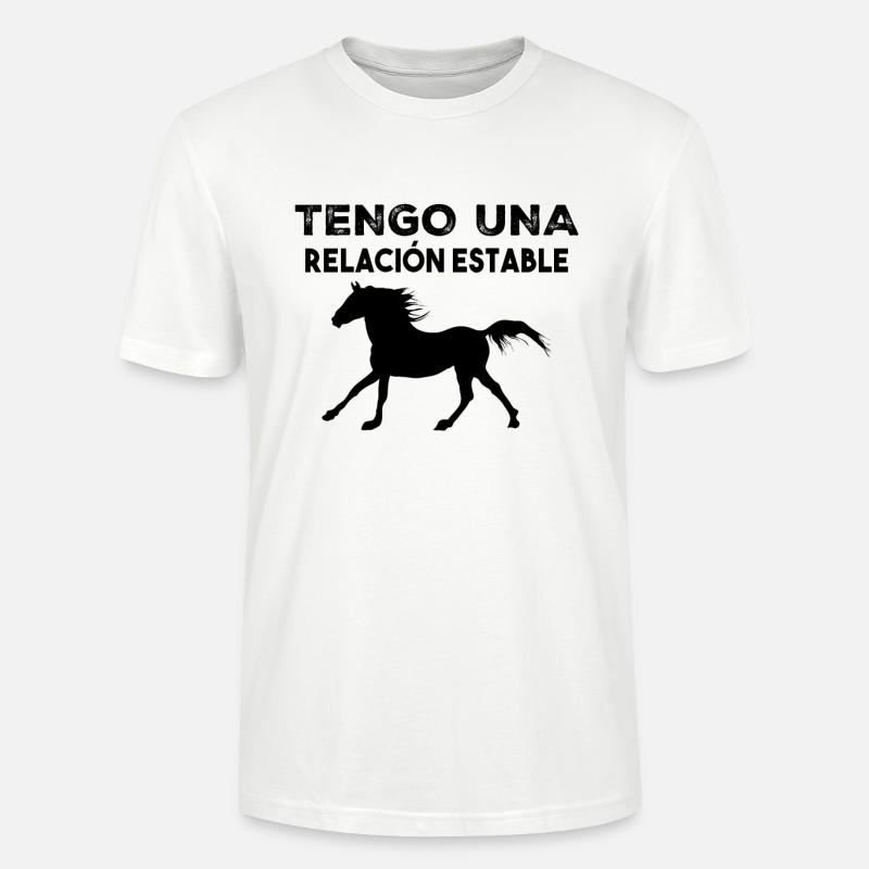 J’ai une relation stable - T-shirt bio CRAFTER Stanley Stella Unisexe - blanc