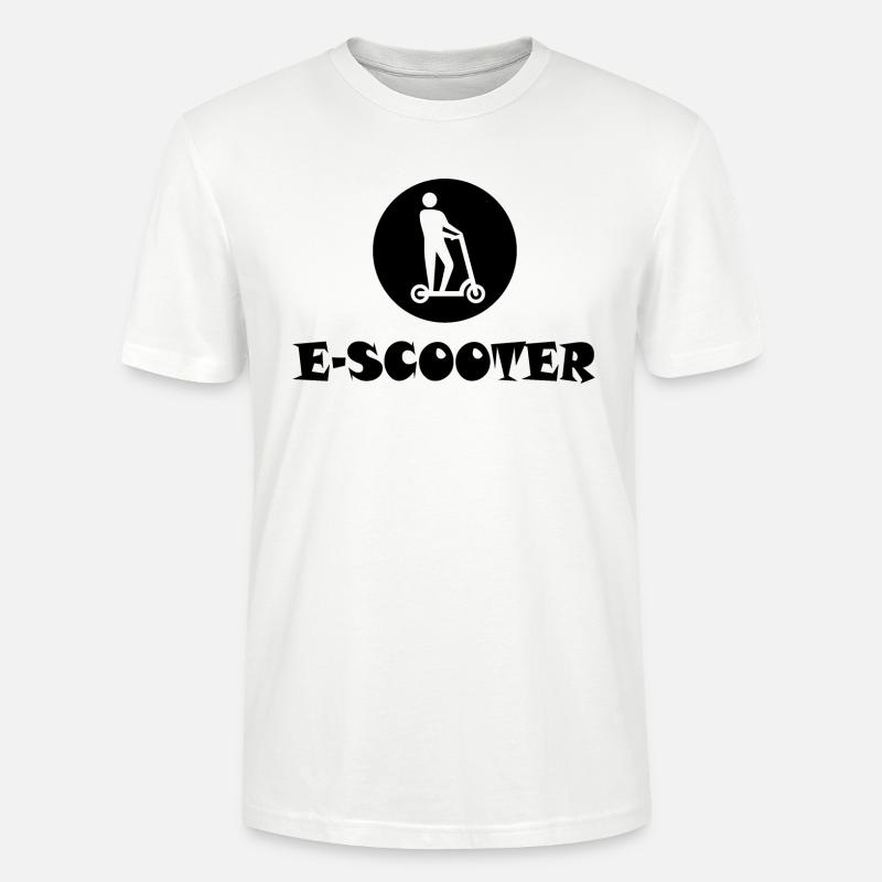 E-Scooter E-Roller Scooter - T-shirt bio CRAFTER Stanley Stella Unisexe - blanc