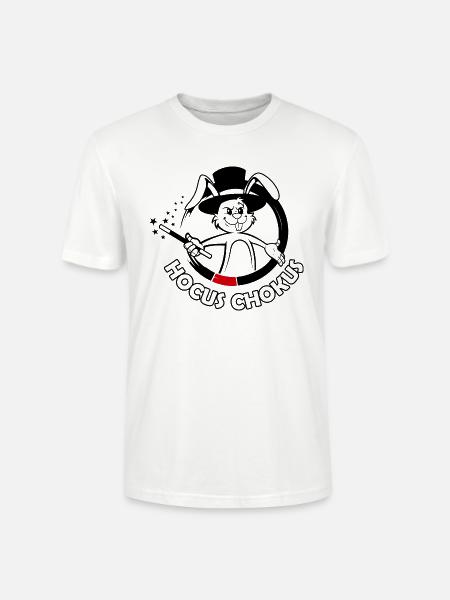 BJJ Brazilian Jiu Jitsu Hocus Chokus - Stanley/Stella Unisex Bio-T-Shirt CRAFTER - Weiß