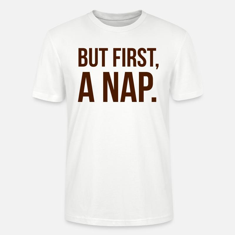 But first a NAP - T-shirt bio CRAFTER Stanley Stella Unisexe - blanc