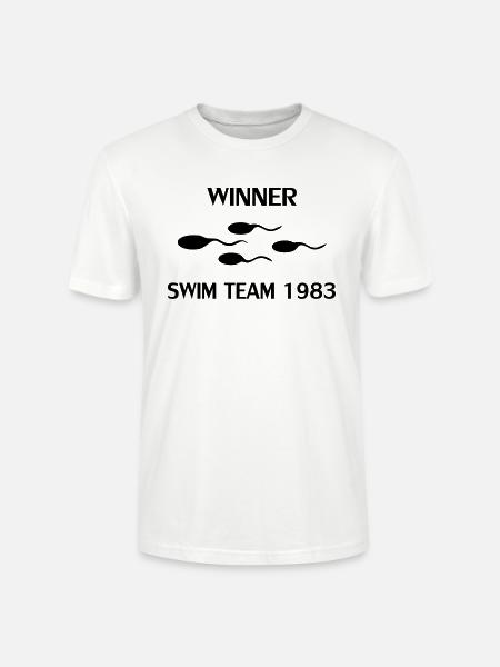 winner swim team 1983 - Stanley/Stella Unisex Bio-T-Shirt CRAFTER - Weiß