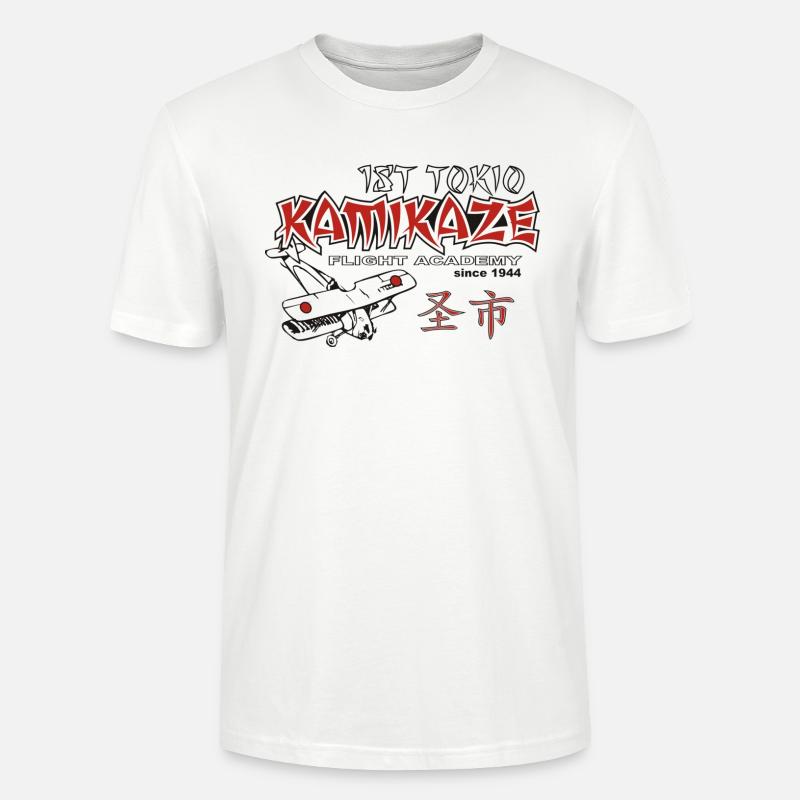 Kamikaze - Stanley/Stella Unisex Bio-T-Shirt CRAFTER - Weiß
