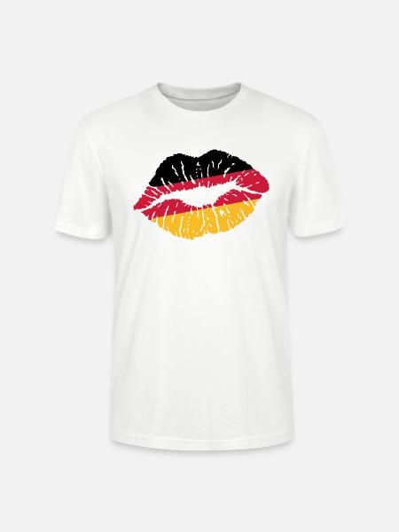 Kiss (Germany, Netherlands) - Stanley/Stella CRAFTER Unisex Organic T-Shirt - white