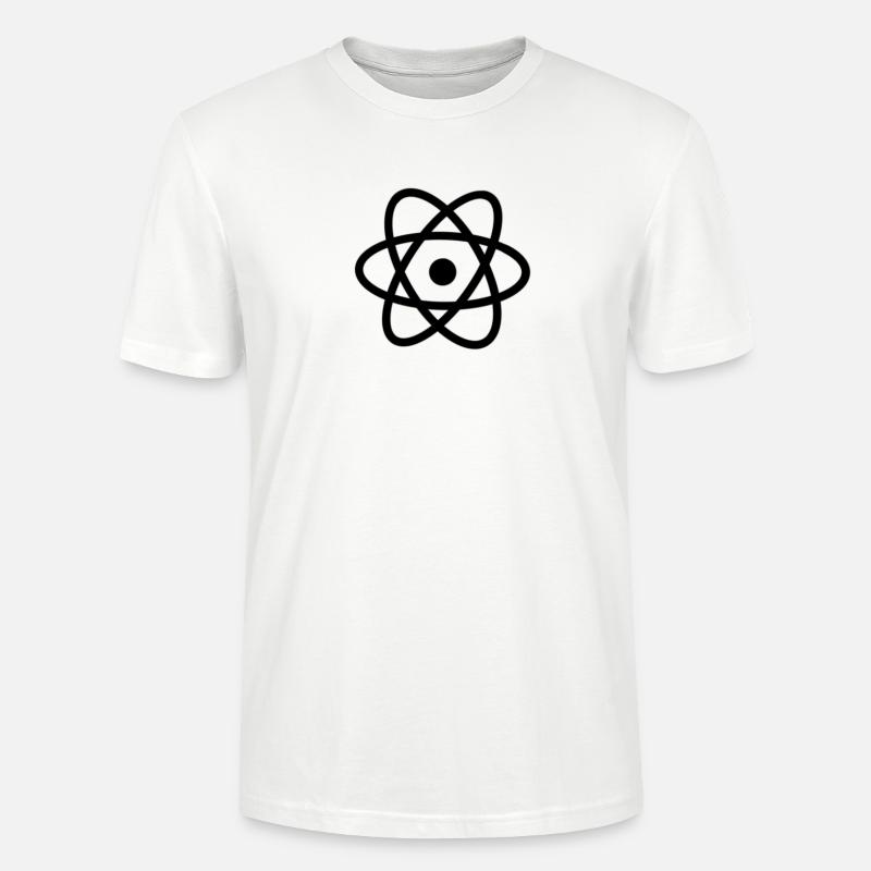 Physik Atom - Stanley/Stella Unisex Bio-T-Shirt CRAFTER - Weiß
