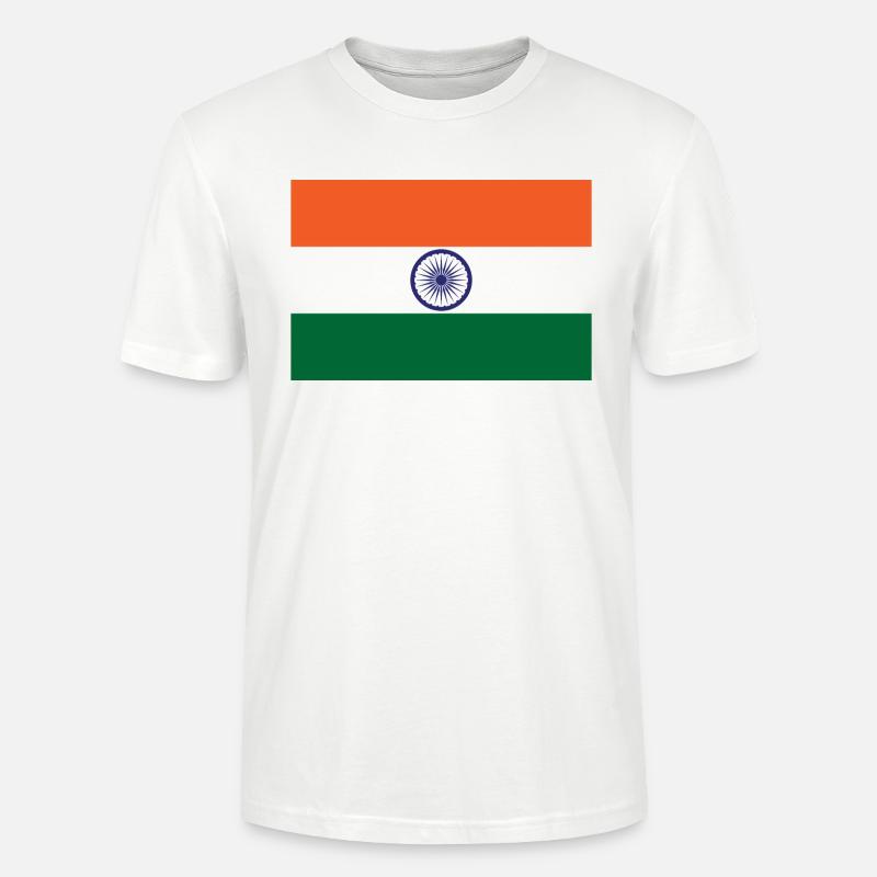 Indien - Stanley/Stella Unisex Bio-T-Shirt CRAFTER - Weiß